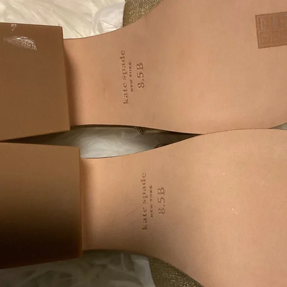 Kate Spade Gold Ibiza Women's Platform Sandals - Picture 7 of 7